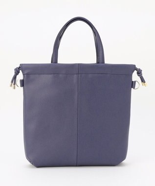 ANY 巾着バッグ ネイビー