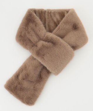 ANY フェイクファーティペット モカ