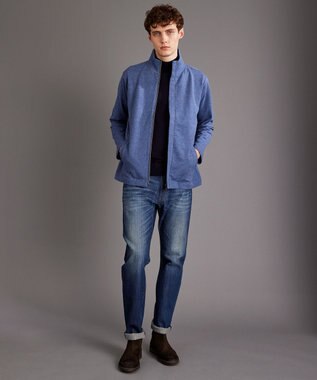 JOSEPH ABBOUD 【キングサイズ・サスティナブル】オゾンハイパワーデニム ネイビー系