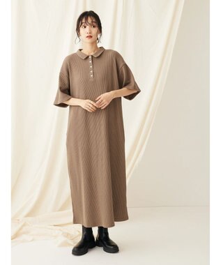 CRAFT STANDARD BOUTIQUE ワッフルワンピース Mocha