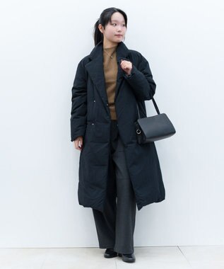 KWD 【日本製/高品質ダウン】KWD DOWN COAT ダウンコート ブラック