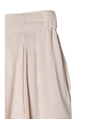 earth music&ecology レーヨンクレープイージーパンツ Beige