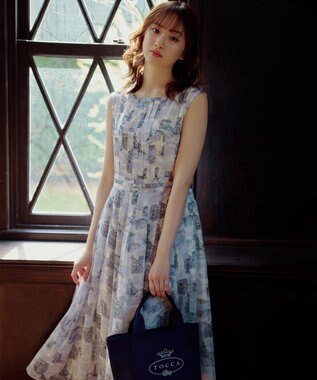  【星風まどかさん着用】SEA BLUE ドレス