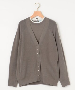 組曲 L 【WEB限定】リラクシーツインニットセット ブラウン系