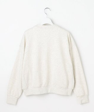 Feroux 【猫カフェMOCHAコラボ】猫ちゃんプリント トレーナー ライトグレー系