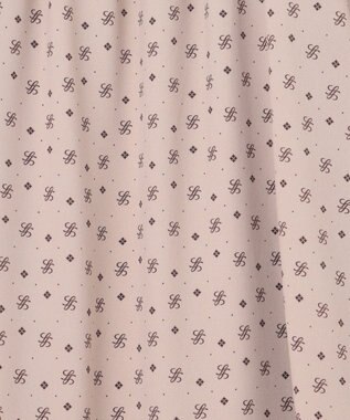 ANY SIS 【洗える】2WAYボウプリント ワンピース ベージュ系