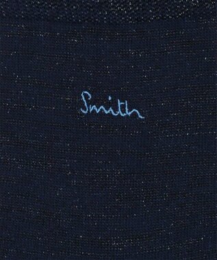 Paul Smith エンブロイダリー ラメ ソックス ネイビー