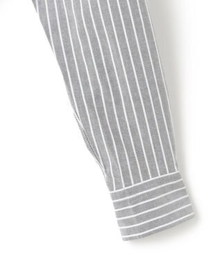 J.PRESS MEN 【WEB・一部店舗限定】オックスフォード ストライプシャツ/B.D. グレー系1