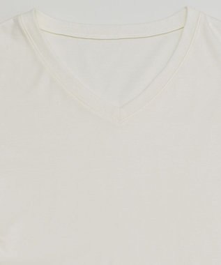 WACOAL MEN WACOAL MEN あったかインナー Vネック 3分袖 綿100％ 保温性 やわらかさが続く 静電気が起こりにくい 毛玉になりにくい 後裾長め設計 インナー メンズ WL5102 /ワコールメン アイボリー