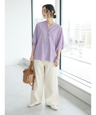 CRAFT STANDARD BOUTIQUE バンザイブラウス Purple