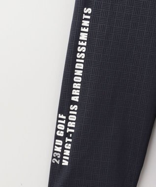 23区GOLF 【MEN/キングサイズ】３０ｄエンボスプリント インナーカットソー ネイビー系5