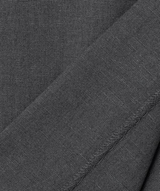 ICB 【洗える】LooseWeave ドッキングプリーツスカート チャコール系