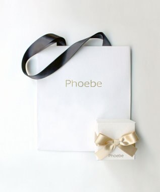 Phoebe 【Xmas Collection】パヴェモチーフネックレス&ツイストイヤリングセット/BOX&ショッパー付き ゴールド