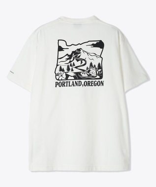 Columbia Columbia/ ヤハラフォレストグラフィックショートスリーブTシャツ /コロンビア Sea Salt、 Back Print
