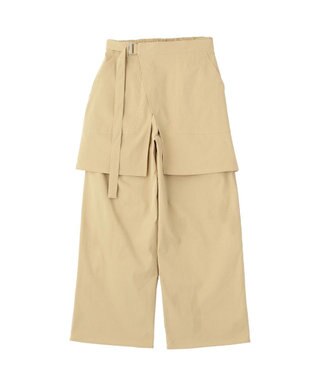 AMERICAN HOLIC 【2点セット】レイヤードパンツ Beige