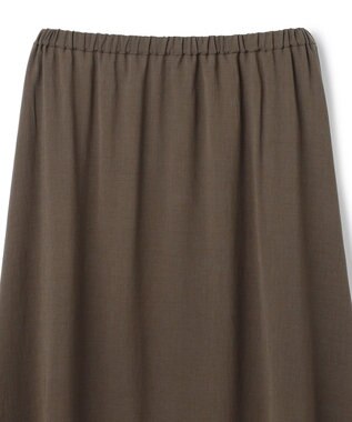 uncrave ドライタッチトロ フレアスカート トープ