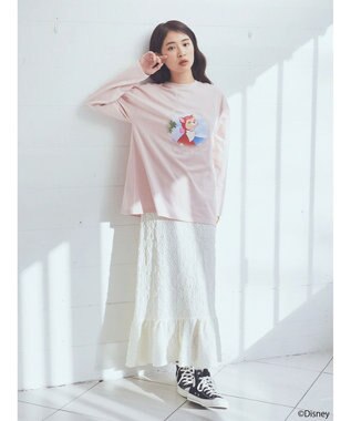 earth music&ecology Ｄｉｓｎｅｙ／フロントダイナロンＴ Pink