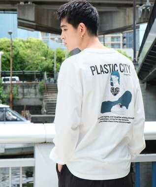 WEGO 【ユニセックス着用ITEM】ガールフレンドグラフィックBIGロンT（LS） ホワイト