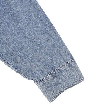 Green Parks シアーデニムシャツワンピース Indigo