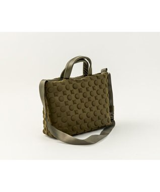 MIYABIYA 【撥水加工】La quoh with kirakaracho 2wayトート 鶯（カーキ）