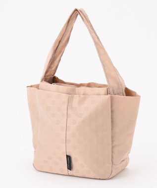 Y'SACCS 【Y’SACCS vous et】ドットジャカードトート Sサイズ ライトピンク