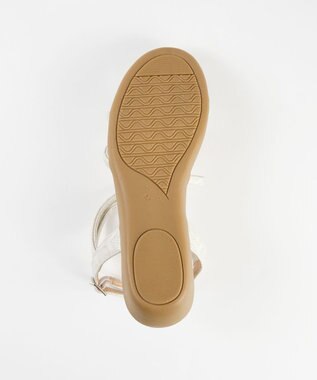 BONTRE 【pied du lapan/ピエドラパン】ナローストラップソールサンダル/50759ZI アイボリー