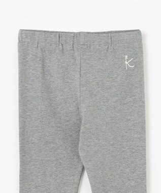 組曲 KIDS 【110-140㎝】ストレッチ天竺 レギンス グレー系