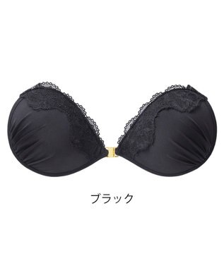 BRADELIS New York 【NuBra / ボリュームアップ】パテッドヌーブラ エリーズ ブラック