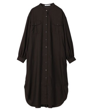 AMERICAN HOLIC イージーケアＷポケットシャツワンピース Gingham Check