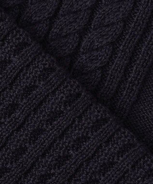 23区GOLF 【MEN】【キングサイズ】コットンブレンド ニットベスト ネイビー系