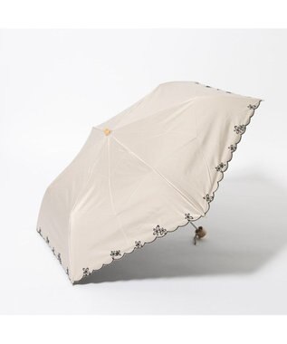 UNBILLION cache nez / プチフラワー刺繍折りたたみ日傘
