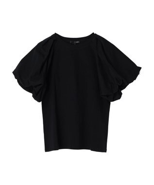 Green Parks ・ＳＵＧＡＲ　ＳＰＯＯＮ　バルーンスリーブＴシャツ Black