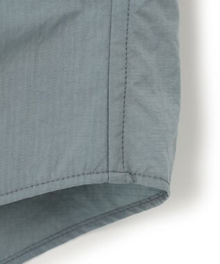 J.PRESS MEN ナイロンリップレギュラーカラー シャツブルゾン サックスブルー系