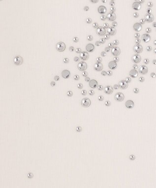 GRACE CONTINENTAL ロゴカットトップ ホワイト