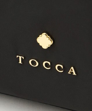 TOCCA 【撥水】TRIM WAVES POCHETTE ポシェットバッグ ブラック系