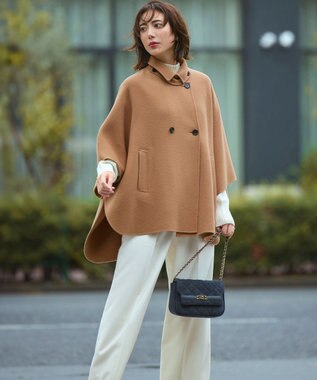 23区 S 【見上愛さんコラボカラー/Oggi掲載】カシミヤブレンド ハイネック ニット ホワイト系