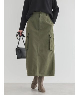 AMERICAN HOLIC カーゴタイトスカート Khaki