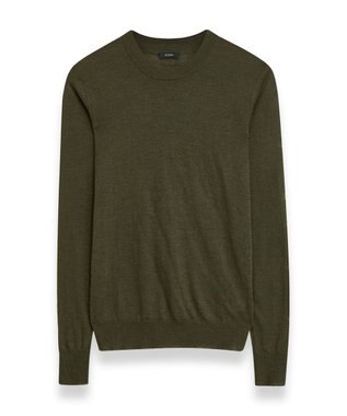 JOSEPH キャッシュエアー　ラウンドネックニット Hass Avocado