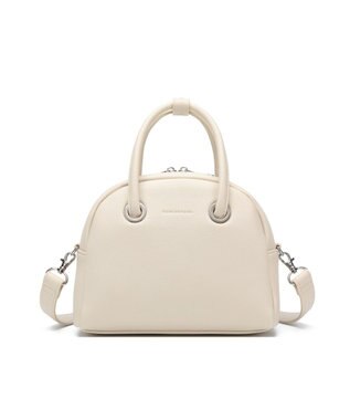 style code 【MERCURYDUO/マーキュリーデュオ】メタルアイレット　ミニボストン アイボリー