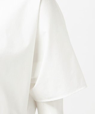 23区 S 【GOLD LABEL】ライトタフタ マルチブラウス ホワイト系