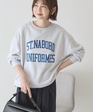 AMERICAN HOLIC カレッジロゴ裏毛スウェット