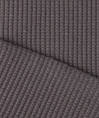 23区 【SACRA】ベアワッフル カットソー チャコールグレー系