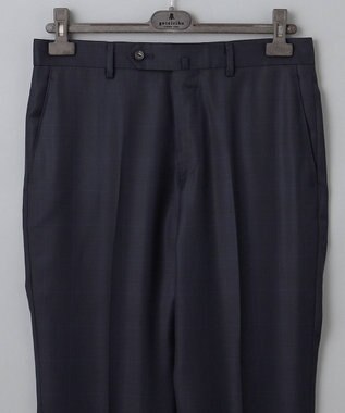 GOTAIRIKU 【Loro Piana Fabric】365 通年スーツ(ネイビー×格子) ネイビー系4