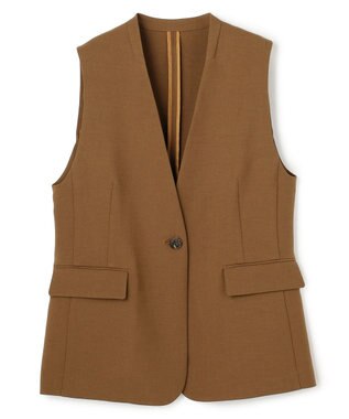 uncrave ウォッシャブルドライサップ ジレ