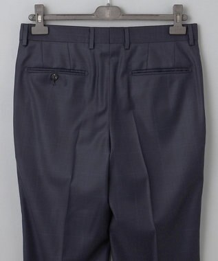 GOTAIRIKU 【Loro Piana Fabric】365 通年スーツ(ネイビー×格子) ネイビー系4