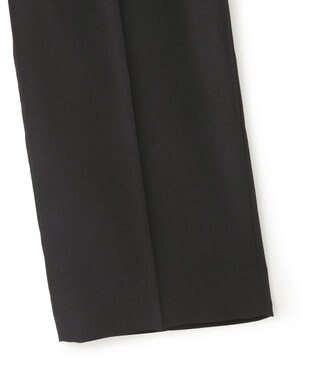 ICB L 【先行予約・WEB限定カラーあり】FluidBackSatin ワイドパンツ ブラック