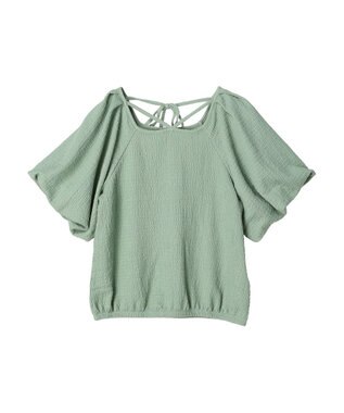 earth music&ecology バルーンスリーブプルオーバー Mint