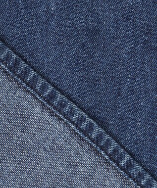 組曲 S 【WEB限定】フロントフリル デニムブラウス ユーズドブルー系