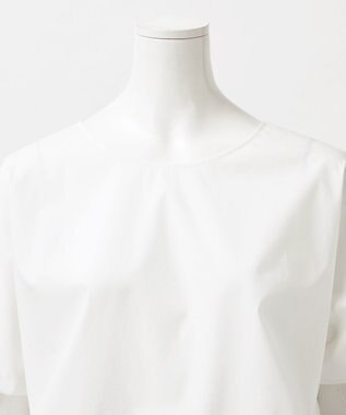 23区 S 【GOLD LABEL】ライトタフタ マルチブラウス ホワイト系