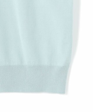 UNFILO MENS スタイリッシュ ニット プルオーバー スモーキーグリーン